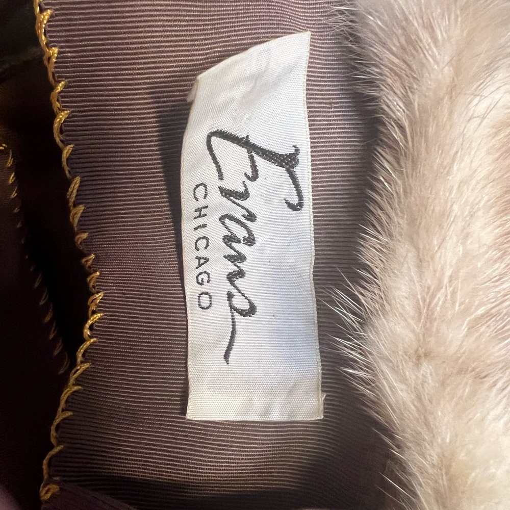 Vintage 1950’s real mink fur hat, made in USA